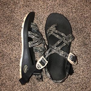Black & White Chacos